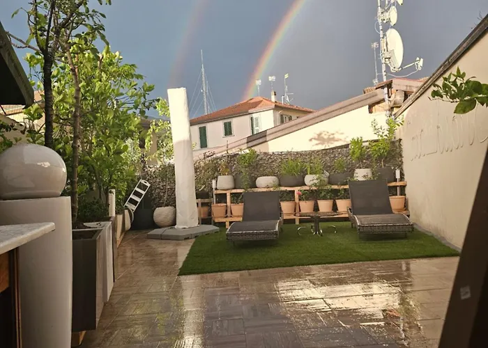 公寓 Casa Bianca Terrace View